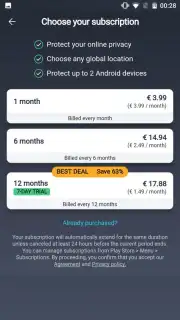 AVG Secure VPN скриншот 1