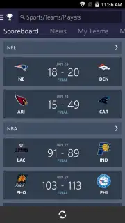 MSN Sports скриншот 2