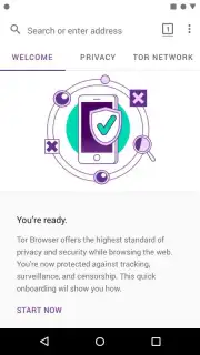 Tor Browser Alpha скриншот 1