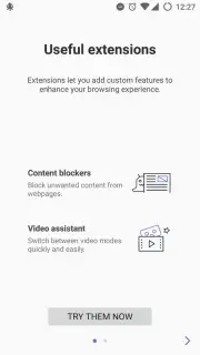 Samsung Internet Beta скриншот 8