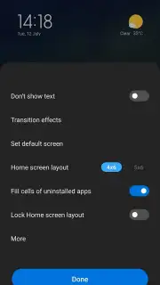 Xiaomi System Launcher скриншот 2