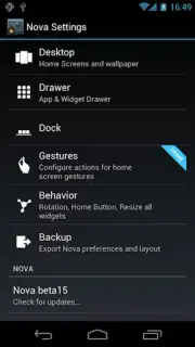 Nova Launcher скриншот 26