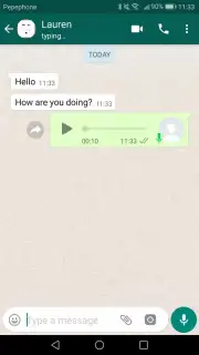 Fake Chat Whatsapp скриншот 7