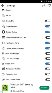 Win X: Computer Launcher скриншот 2