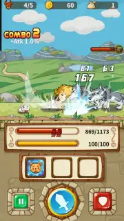 Clumsy Hero скриншот 1