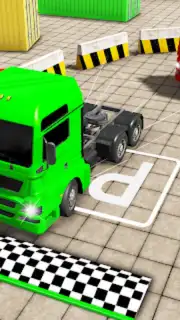 Real Euro Truck Parking Games скриншот 6