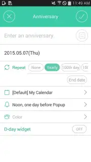 Naver Calendar скриншот 8