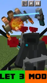 SKIBIDI TOILET 3 for Minecraft скриншот 1