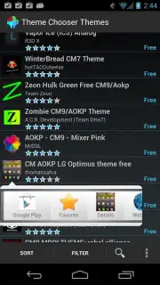 Theme Chooser Themes скриншот 8