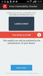 Avira Vulnerability Checker скриншот 1