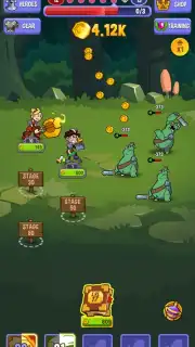 Idle Quest Heroes скриншот 6