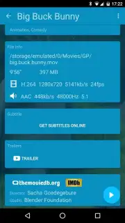 Archos Video Player скриншот 3