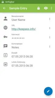 Keepass2Android скриншот 5