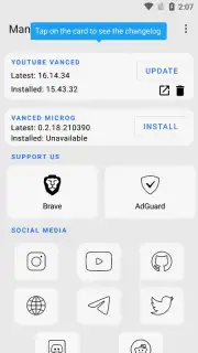 Vanced Manager скриншот 5