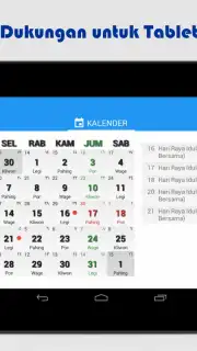 Indonesia Calendar скриншот 4