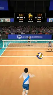 Volleyball 3D скриншот 1
