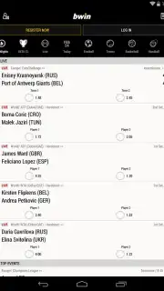 Bwin Sports скриншот 5