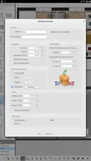 Sweet Home 3D скриншот 8