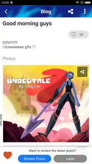 Undertale Amino скриншот 6