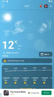 Daily Weather Free скриншот 3