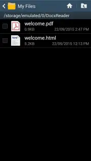 Docx Reader скриншот 6