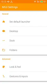 MIUI Launcher скриншот 1