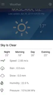 Free Weather Forecast скриншот 4