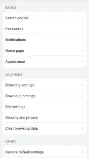 HUAWEI Browser скриншот 7