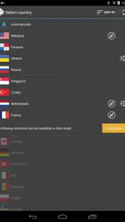 Hideman VPN скриншот 2