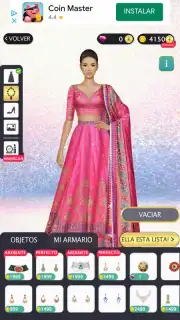 Indian Fashion Dressup Stylist скриншот 13