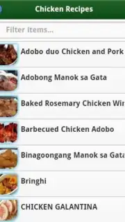 Pinoy Food Recipes скриншот 8