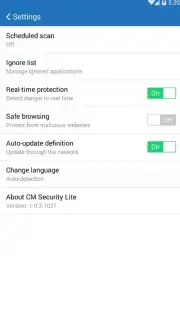 CM Security Lite скриншот 4