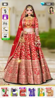 Fashion Dress Up Wedding Games скриншот 3