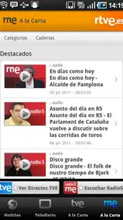 RTVE Noticias y Directos скриншот 3