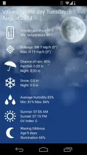 Weather XL PRO скриншот 3