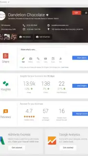 Google My Business скриншот 1