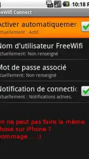 FreeWifi Connect скриншот 2