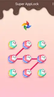 AppLock Theme Candy Sweety скриншот 3