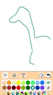 Dino Coloring Game скриншот 11