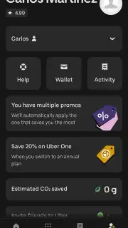 Uber Eats скриншот 11