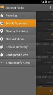 Scanner Radio скриншот 1