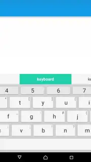 Teclado Xperia скриншот 4