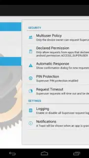 Superuser (for Android 4) скриншот 8