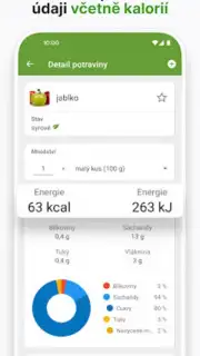 Kalorické Tabulky скриншот 5