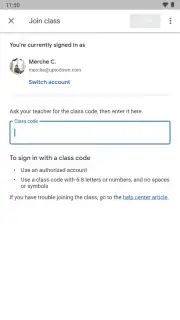 Google Classroom скриншот 15
