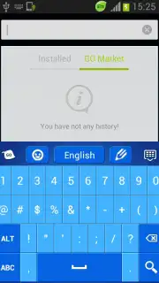Blue Keyboard скриншот 4