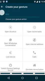 Finger Gesture Launcher скриншот 2