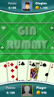 Gin Rummy Gold скриншот 3