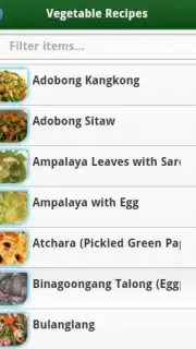 Pinoy Food Recipes скриншот 3