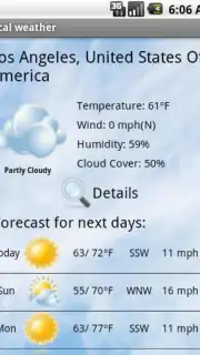 Local weather скриншот 5